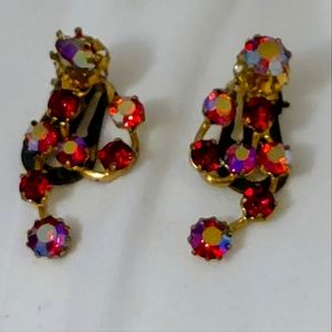 Vintage clip-on earrings